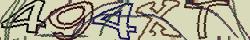 Retype the CAPTCHA code from the image